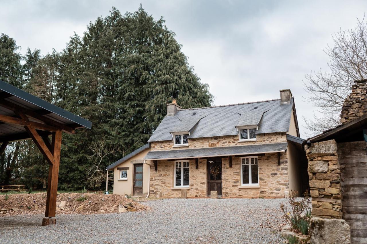 Cottage Breton - Gite De Charme En Centre Finistere Plonévez-du-Faou Kültér fotó