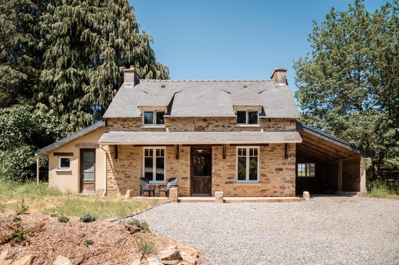 Cottage Breton - Gite De Charme En Centre Finistere Plonévez-du-Faou Kültér fotó